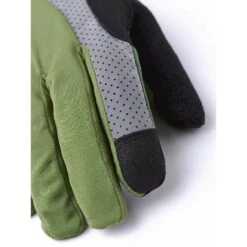 Hestra Apex Reflective Gants Vélo - Olive -Hestra hestra apex reflective long finger gloves olive 3 984012