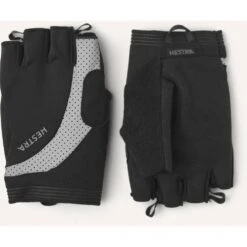 Hestra Apex Reflective Short - 5 Finger Gants Vélo - Noir -Hestra hestra apex reflective short 5 finger cycling gloves black 4 1206373