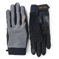 Hestra Gants Vélo Bike Guard Long - 5 Finger - Charocoal