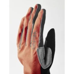 Hestra -Hestra hestra bike guard long 5 finger gloves orange 5 1440307