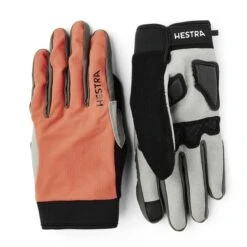 Hestra Gants Vélo Bike Guard Long - 5 Finger - Orange