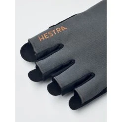 Hestra Gants Vélo Bike Guard Short - 5 Finger - Charocoal -Hestra hestra bike guard short 5 finger gloves charocoal 1 1440608