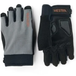 Hestra Gants Vélo Bike Guard Short - 5 Finger - Charocoal
