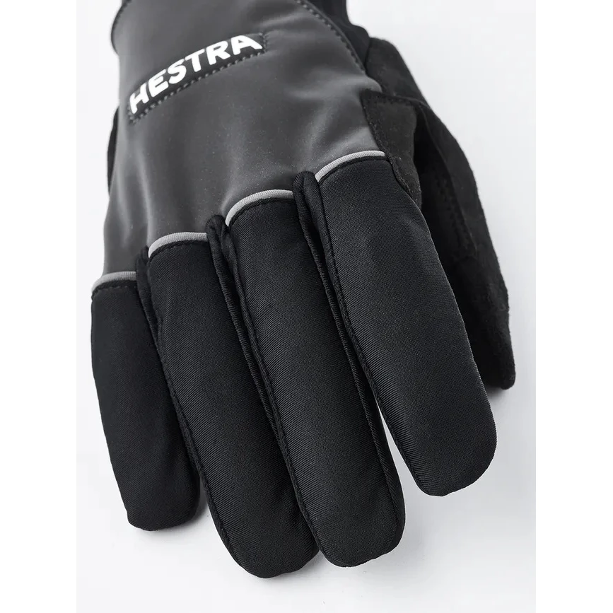 Hestra Bike Reflective Long - 5 Finger Gants Vélo - Gris Foncé 5 Hestra Bike Reflective Long - 5 Finger Gants Vélo - Gris Foncé – Image 5