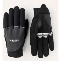 Hestra Bike Reflective Long - 5 Finger Gants Vélo - Gris Foncé 12 Hestra Bike Reflective Long - 5 Finger Gants Vélo - Gris Foncé -Hestra hestra bike reflective long 5 finger bike gloves dark grey 6 1207226