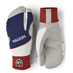 Hestra Comfort Tracker - 3 Finger Gants De Ski - Navy/ivory