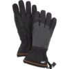 Hestra CZone Contact Gauntlet - 5 Finger Gants - Noir / Gris Foncé