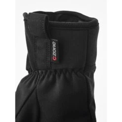 Hestra Gants De Vélo à 3 Doigts - CZone Mistral Split Mitt - Noir -Hestra hestra czone mistral split mitt 3 finger bike gloves black 4 1552556