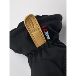 Hestra CZone Pluto Junior - 5 Finger Gants - Noir -Hestra hestra czone pluto jr 5 finger black 2 1317537