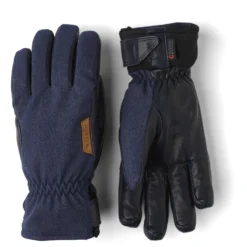 Hestra CZone Primaloft Inverno - 5 Finger Gants De Ski Femme - Navy