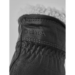 Hestra Deerskin Primaloft Gants En Cuir - Noir -Hestra hestra deerskin primaloft leather gloves black 3 1323796