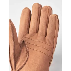 Hestra Deerskin Primaloft Rib Gants En Cuir - Cork -Hestra hestra deerskin primaloft rib leather gloves cork 2 1070857