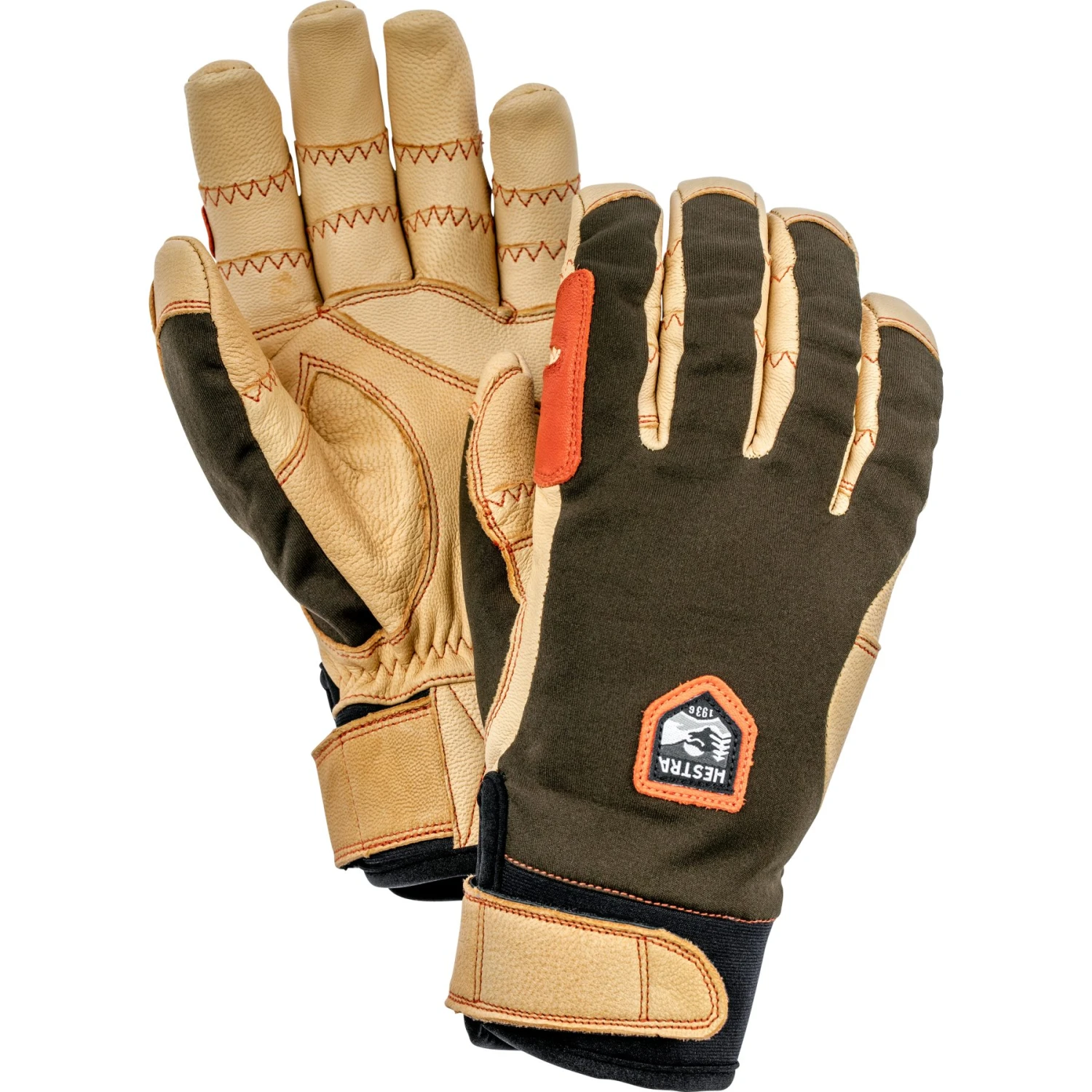 Hestra Gants Outdoor à 5 Doigts - Ergo Grip Active - Dark Forest / Natural Brown 1 Hestra Gants Outdoor à 5 Doigts - Ergo Grip Active - Dark Forest / Natural Brown