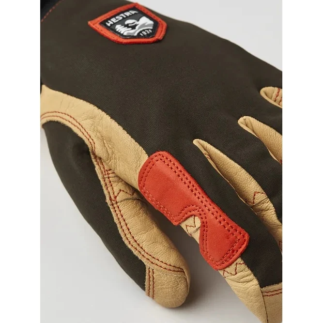 Hestra Gants Outdoor à 5 Doigts - Ergo Grip Active - Dark Forest / Natural Brown 5 Hestra Gants Outdoor à 5 Doigts - Ergo Grip Active - Dark Forest / Natural Brown – Image 5