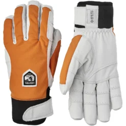 Hestra Gants Outdoor à 5 Doigts - Ergo Grip Active - Orange/offwhite