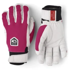 Hestra Gants Outdoor à 5 Doigts - Ergo Grip Active - Fuchsia/offwhite