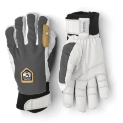 Hestra Gants Outdoor à 5 Doigts - Ergo Grip Active - Grey/offwhite