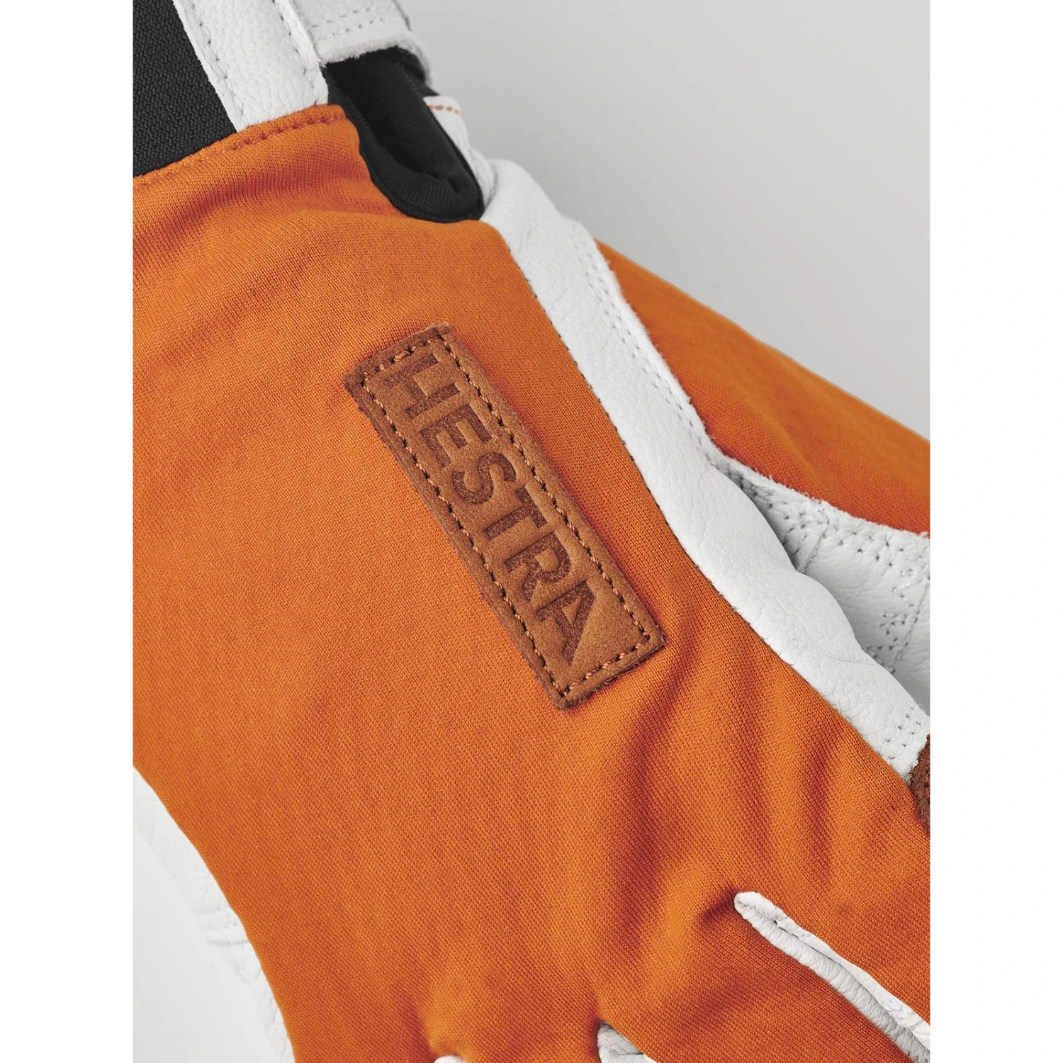 Hestra Gants Outdoor à 5 Doigts - Ergo Grip Active Wool Terry - Orange/offwhite 4 Hestra Gants Outdoor à 5 Doigts - Ergo Grip Active Wool Terry - Orange/offwhite – Image 4