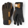 Hestra Gants Outdoor à 5 Doigts - Ergo Grip Active Wool Terry - Dark Forest/black