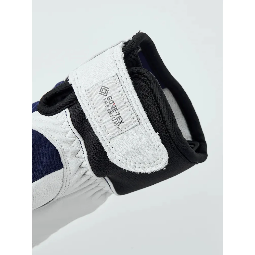 Hestra Gants Outdoor à 5 Doigts - Ergo Grip Active Wool Terry - Navy/offwhite 4 Hestra Gants Outdoor à 5 Doigts - Ergo Grip Active Wool Terry - Navy/offwhite – Image 4