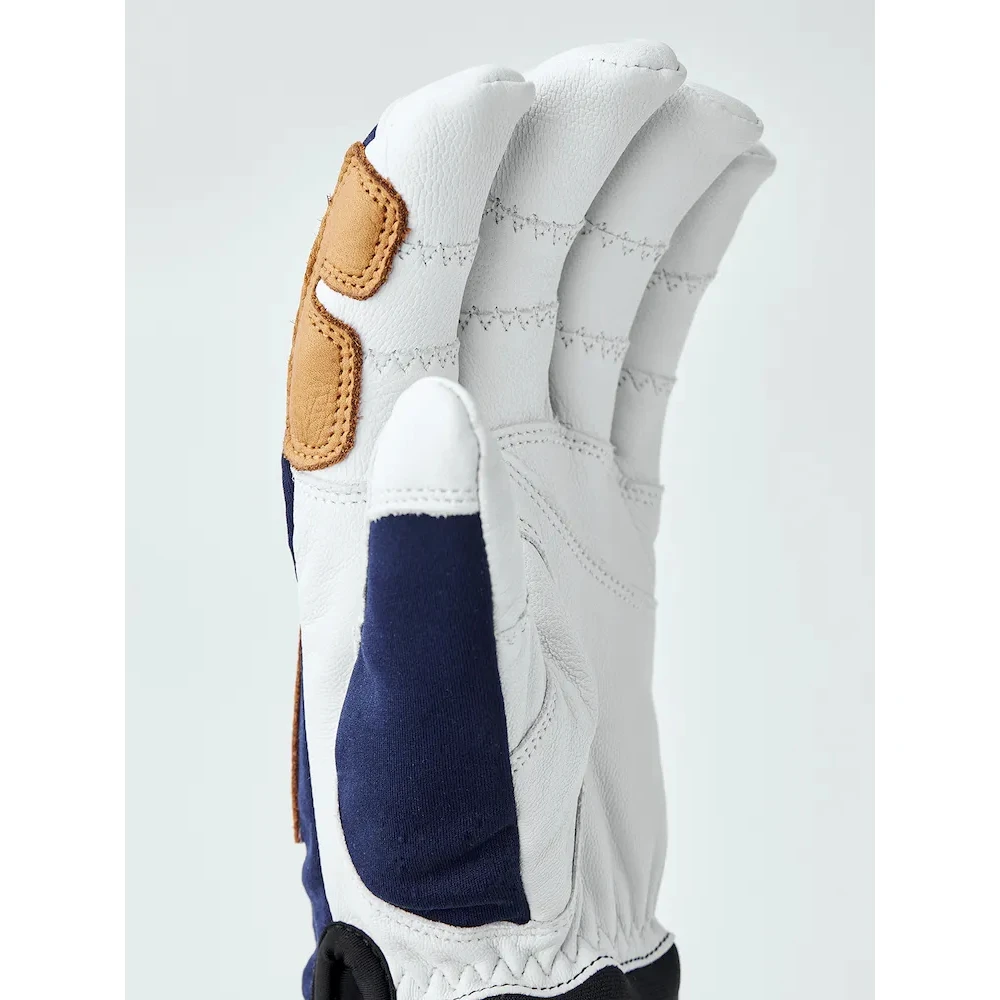 Hestra Gants Outdoor à 5 Doigts - Ergo Grip Active Wool Terry - Navy/offwhite 3 Hestra Gants Outdoor à 5 Doigts - Ergo Grip Active Wool Terry - Navy/offwhite – Image 3