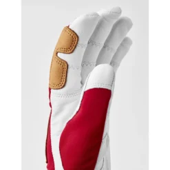 Hestra Gants Outdoor à 5 Doigts - Ergo Grip Active Wool Terry - Red/offwhite -Hestra hestra ergo grip active wool terry 5 finger outdoor gloves red offwhite 2 1324631