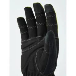 Hestra Ergo Grip Long - 5 Finger Gants Vélo - Jaune / Noir -Hestra hestra ergo grip long 5 finger bike gloves yellow black 2 1208132