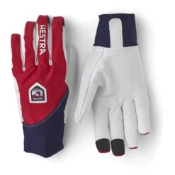 Hestra Gants Vélo - Ergo Grip Race Cut 5-finger - Red/navy