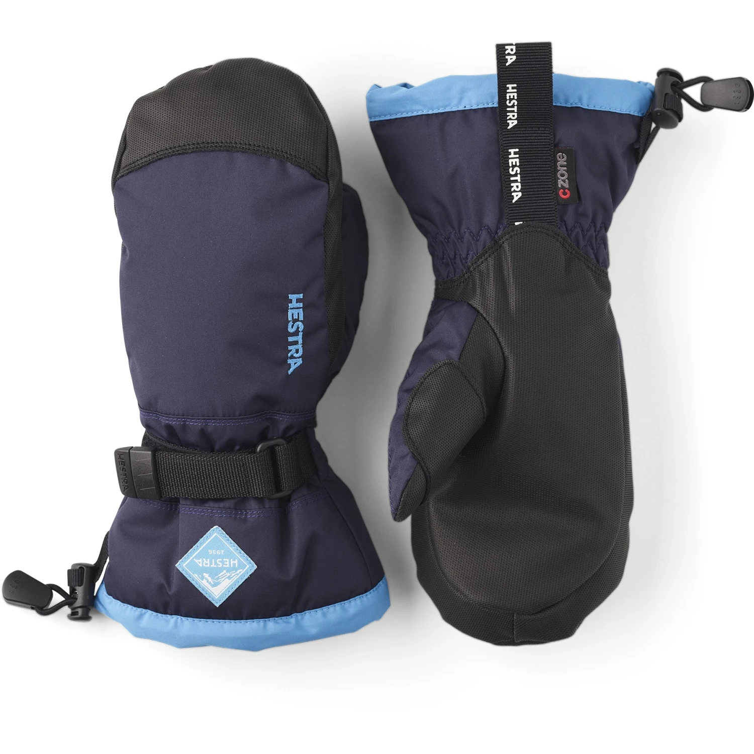 Hestra Gauntlet CZone Junior Mitaines - Dark Navy/turquoise 1 Hestra Gauntlet CZone Junior Mitaines - Dark Navy/turquoise