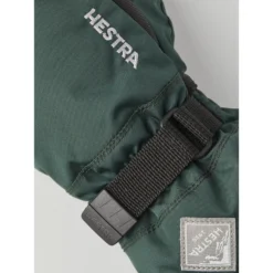 Hestra Gauntlet CZone Junior Mitaines - Bottle Green/black -Hestra hestra gauntlet czone jr 1324857