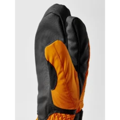 Hestra Gants Enfants 3 Doigts - Gauntlet CZone - Orange/graphite -Hestra hestra gauntlet czone junior 3 finger gloves orange graphite 2 1553961