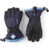 Hestra Gants Enfants à 5 Doigts - Gauntlet CZone - Dark Navy/turquoise