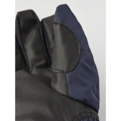 Hestra Gants Enfants à 5 Doigts - Gauntlet CZone - Dark Navy/turquoise -Hestra hestra gauntlet czone junior 5 finger gloves dark navy turquoise 5 1325078