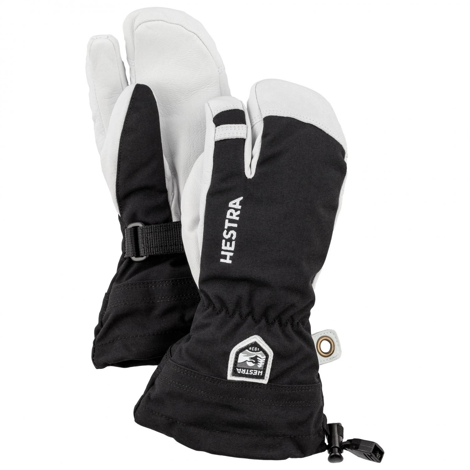 Hestra - Kid's Army Leather Heli Ski 3 Finger - Gants 3 Hestra - Kid's Army Leather Heli Ski 3 Finger - Gants – Image 3