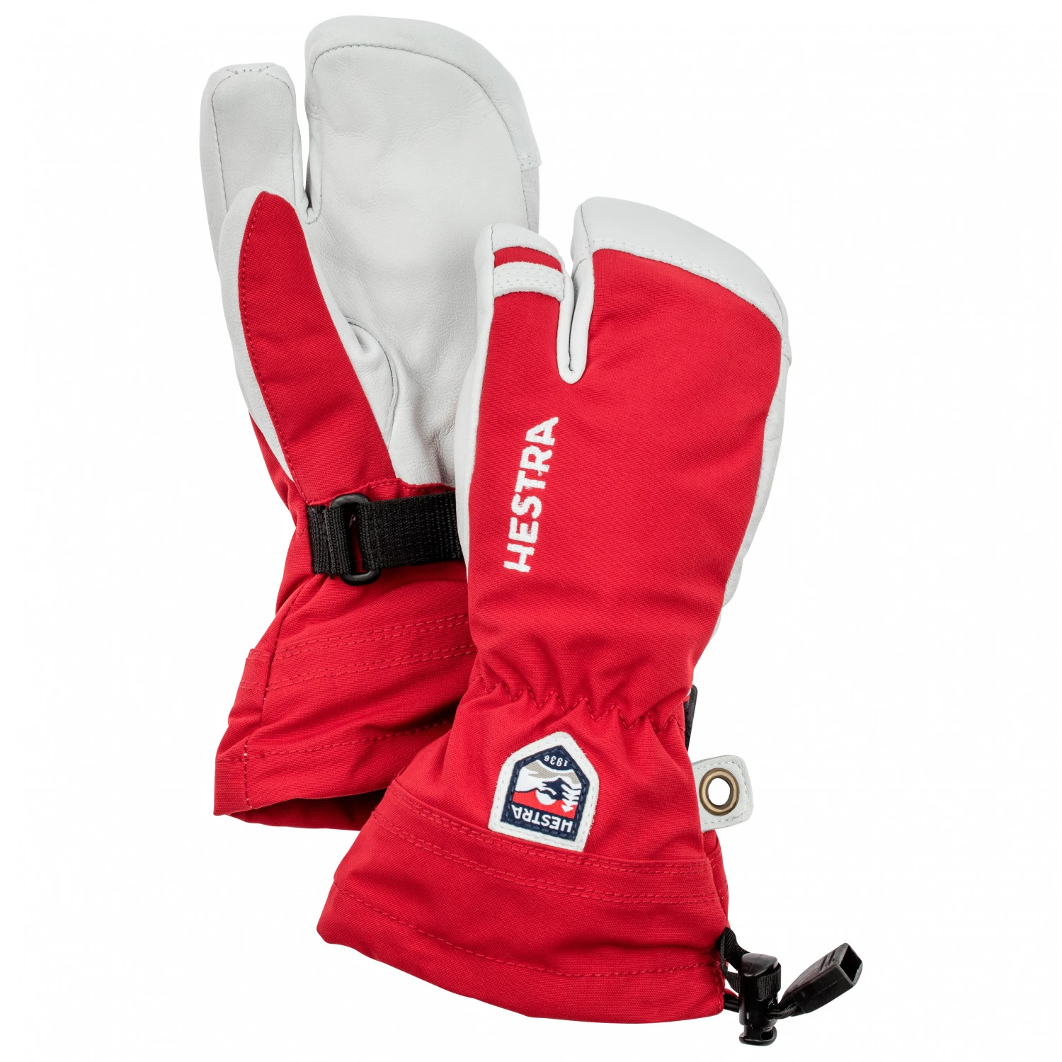 Hestra - Kid's Army Leather Heli Ski 3 Finger - Gants 4 Hestra - Kid's Army Leather Heli Ski 3 Finger - Gants – Image 4