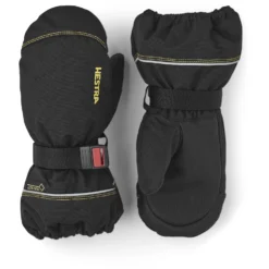 Hestra Kids' GoreTex Mitaines - Noir