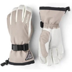 Hestra Gants De Ski à 5 Doigts - Powder Gauntlet - Beige