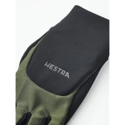 Hestra Gants Vélo Sprint Short - 5 Finger - Olive / Noir -Hestra hestra sprint short 5 finger bike gloves olive black 2 1442498