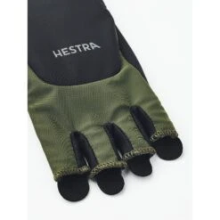 Hestra Gants Vélo Sprint Short - 5 Finger - Olive / Noir -Hestra hestra sprint short 5 finger bike gloves olive black 5 1442501