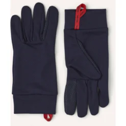 Hestra Touch Point Dry Wool - 5 Finger Sous-Gant - Navy -Hestra hestra touch point dry wool 5 finger liner gloves navy 2 1208617