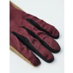 Hestra Gants De Vélo à 5 Doigts - Ventair Long - Rouge Foncé -Hestra hestra ventair long 5 finger bike gloves dark red 3 1442821