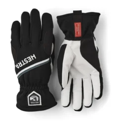 Hestra Windstopper Action Coach - 5 Finger Gants De Ski De Fond - Noir