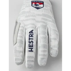 Hestra Windstopper Active Grip - 5 Finger Gants De Ski De Fond - Offwhite Print -Hestra hestra windstopper active grip 5 finger cross country gloves offwhite print 2 1071860