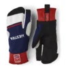 Hestra Gants à 3 Doigts - Windstopper Race Tracker - Navy/red