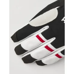 Hestra Gants à 5 Doigts - Windstopper Race Tracker - Noir -Hestra hestra windstopper race tracker 5 finger gloves black 6 1553312
