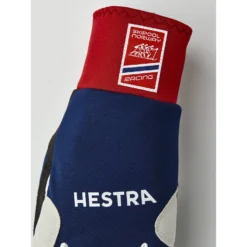 Hestra Gants à 5 Doigts - Windstopper Race Tracker - Navy/red -Hestra hestra windstopper race tracker 5 finger gloves navy red 4 1553331