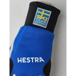 Hestra Gants à 5 Doigts - Windstopper Race Tracker - Royal Blue/yellow -Hestra hestra windstopper race tracker 5 finger gloves royal blue yellow 5 1553322